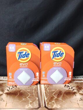 2 Tide Evo Spring Blast Laundry Detergent Tiles